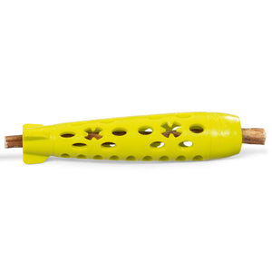 Messy Mutts Totally Pooched Stuff'n Chew Stick Jouet pour chien Vert