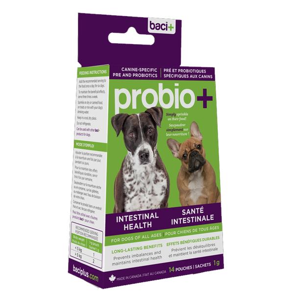 Baci+ Probio+ Supplément pour chiens avec prébiotiques et probiotiques