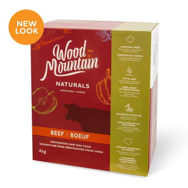 Wood Mountain Naturals Beef Dehydrated Dog Food