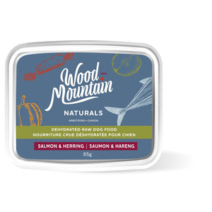 Wood Mountain Naturals Doggy Bag Taster Salmon & Herring Dehydrated Dog Food