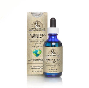 Adored Beast Apothecary Potent-Sea Omega-3 Homeopathy for Dogs & Cats (CA)