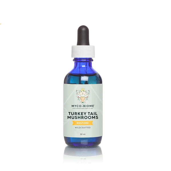 Adored Beast Apothecary Myco-Biome Turkey Tail Mushrooms Tincture for Dogs & Cats (CA)