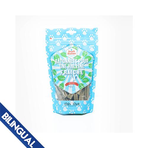 This & That Snack Station Fresh Breath Sticks Dog Treats, Small