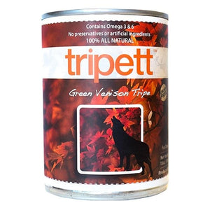 PetKind Tripett Green Venison Tripes Nourriture humide pour chien (CA)