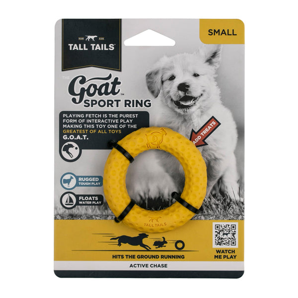 Tall Tails GOAT Sport Ring Dog Toy