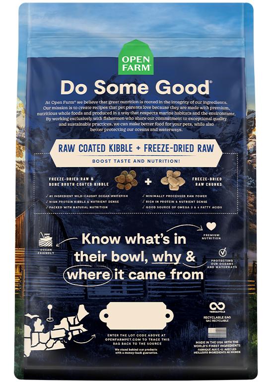 Open Farm RawMix Wild Ocean Recipe Ancient Grains Dry Dog Food