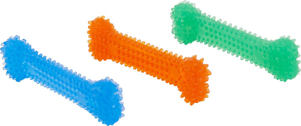 Nylabone FlexiChew Lot de 3 jouets dentaires en os pour chien Petite
