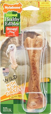 Nylabone Healthy Edibles Wild Turkey Dog Bone Treat