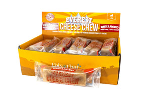 This & That Enhanced Everest Cheese Chew with Beef Dog Treats (CA), Large