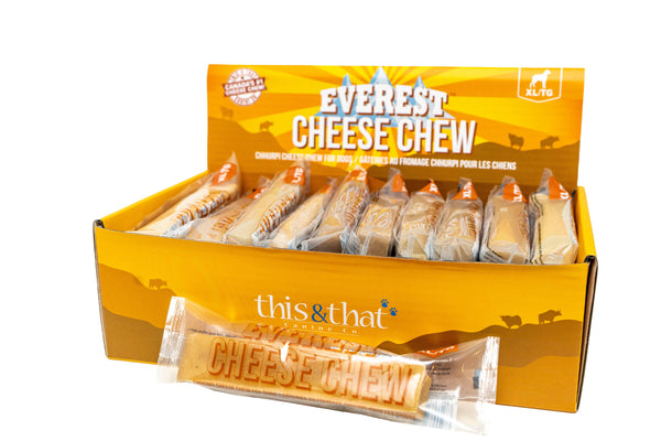 This & That Everest Cheese Chew Dog Treats (CA), X-Large