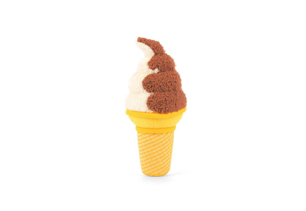 P.L.A.Y. Snack Attack Swirls n Slobbers Soft Serve Dog Toy