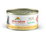 Almo Nature HQS Natural Chicken Deli in Broth Wet Cat Food Can