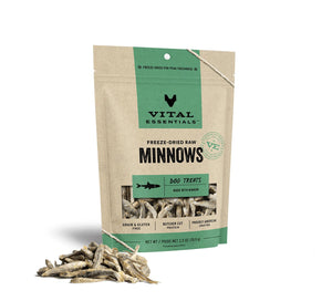 Vital Essentials Minnows Freeze-Dried Raw Dog Treats