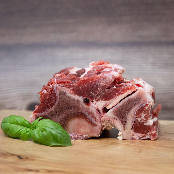 Big Country Raw Os de cou de bœuf congelé pour chiens
