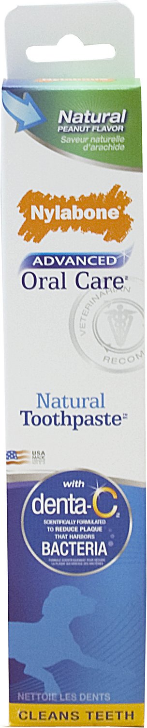 Nylabone Advanced Oral Care Dentifrice naturel pour chien