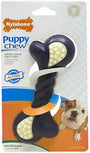 Nylabone Puppy Chew Double Action Bacon Flavor Dog Toy