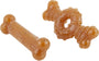 Nylabone Puppy Lot de 2 anneaux de loup/Flexi Combo Jouet à mâcher pour chiot Taille M