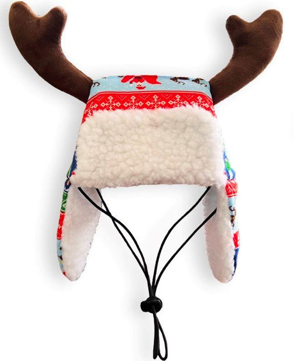 Huxley & Kent Chapeau pour chien à bois de cerf, Pull moche