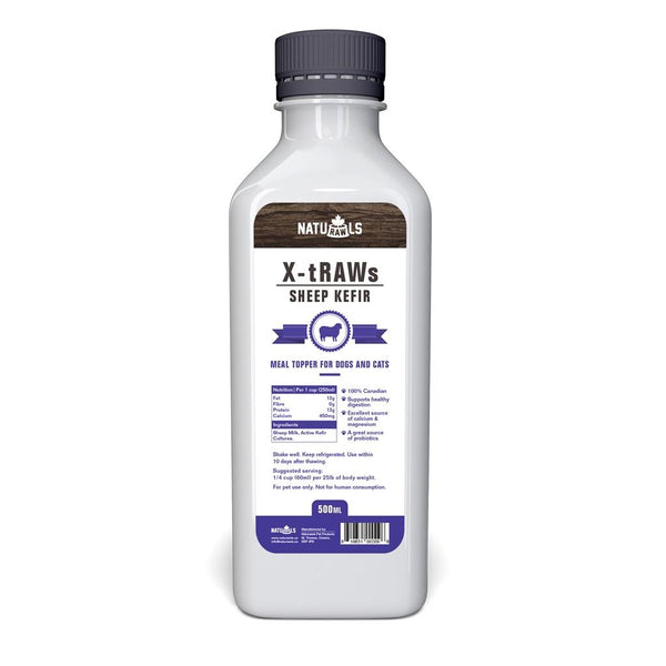 Naturawls X-tRAWs Sheep Kefir for Dogs & Cats