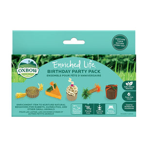 Oxbow Enriched Life Birthday Party Pack Small Animal Toy, 5-count
