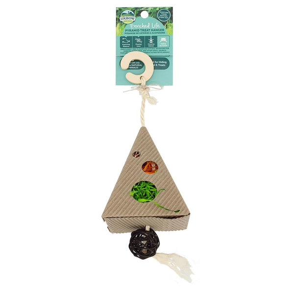 Oxbow Enriched Life Pyramid Treat Hanger Small Animal Toy