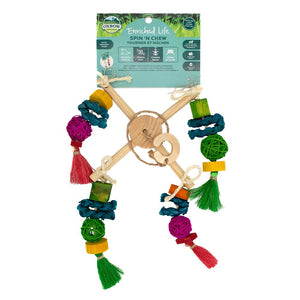 Oxbow Enriched Life Spin 'n Chew Small Animal Toy