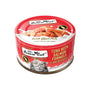 Fussie Cat Thon avec saumon en sauce au lait de chèvre nourriture humide pour chats en boîte