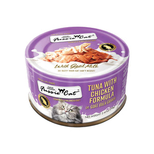 Fussie Cat Tuna with Chicken Formula in Goat Milk Gravy Wet Cat Food Can