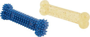 Nylabone Dental Chew & FlexiChew Twin Pack Bone Dog Toys