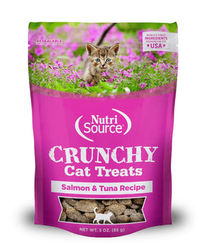 NutriSource Salmon & Tuna Crunchy Cat Treats