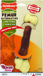 Nylabone DuraChew Femur Bacon Flavored Bone Alternative Dog Chew Toy, Giant