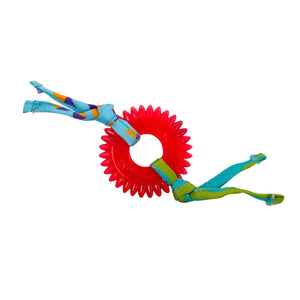 Petstages Jouet pour chats Dental Kitty Chew Wheel, multicolore.