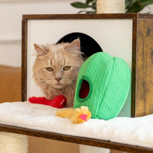 ZippyPaws Jouet pour chats ZippyClaws Burrow Snakes in Cactus.