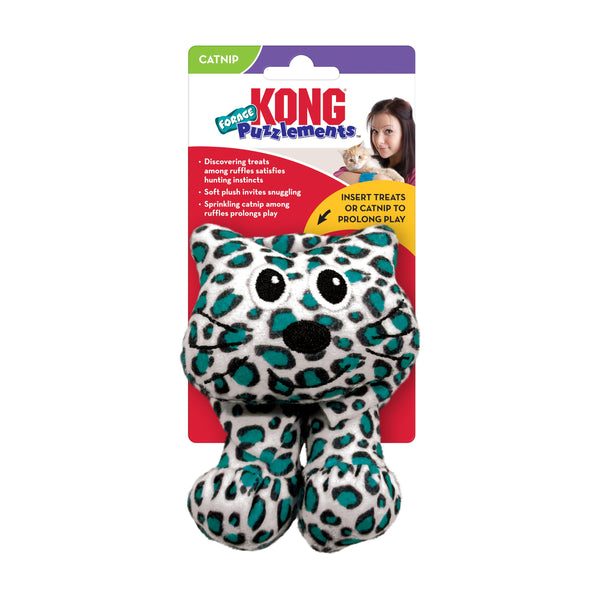 KONG Cat Puzzlements Forage Kitty Cat Toy, Assorted, One Size