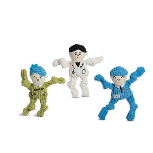 HuggleHounds Wee Dog People Knotties Dog Toy