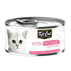 Kit Cat Mousse avec poulet pour chatons