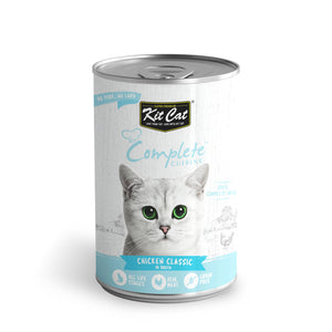 Kit Cat Complete Cuisine Chicken Classic in Broth Wet Cat Food Can