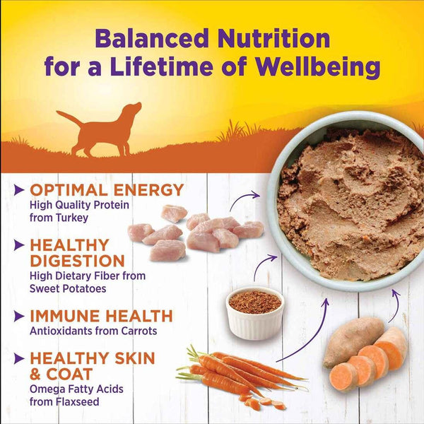 Wellness Complete Health Turkey & Sweet Potato Wet Dog Food Can
