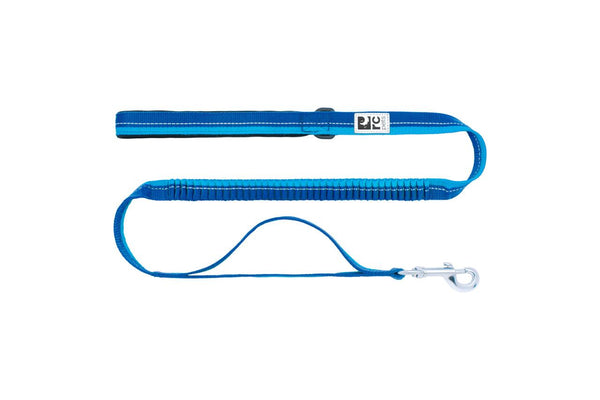RC Pets Bungee Traffic Dog Leash. Arctic Blue/Teal