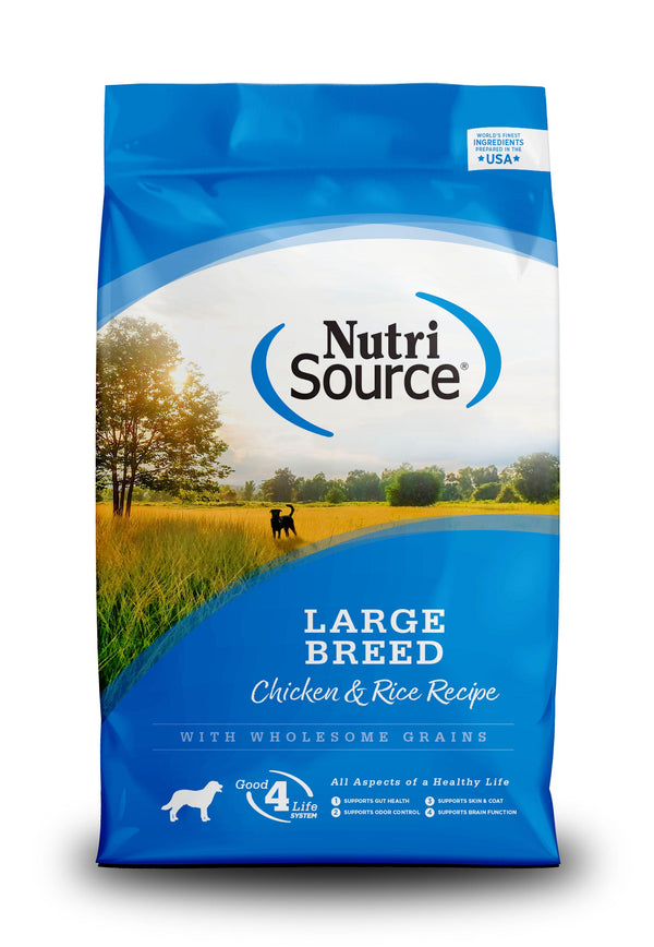 NutriSource Large Breed Chicken & Rice Recipe with Wholesome Grains Dry Dog Food
