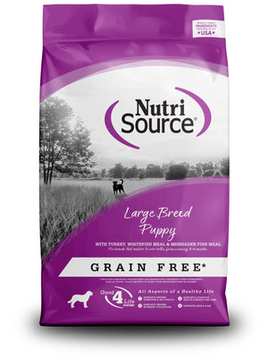 NutriSource Large Breed Puppy Grain-Free Dry Dog Food