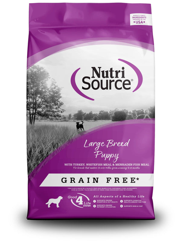 NutriSource Large Breed Puppy Grain-Free Dry Dog Food