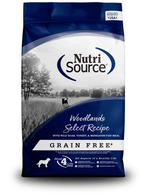 NutriSource Woodlands Select Grain-Free Dry Dog Food