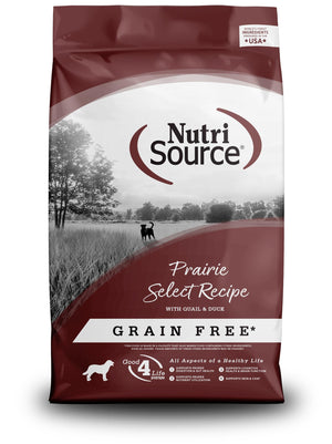 NutriSource Prairie Select Grain-Free Dry Dog Food