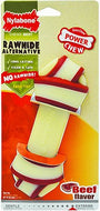 Nylabone DuraChew Rawhide Alternative Beef Flavor Knot Dog Bone Toy