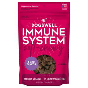Dogswell Friandises molles et mâchouillables Immune System au canard pour chiens