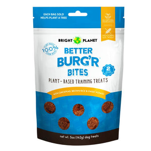 Bright Planet Better Burg'r Bites Plant-Based Training Dog Treats