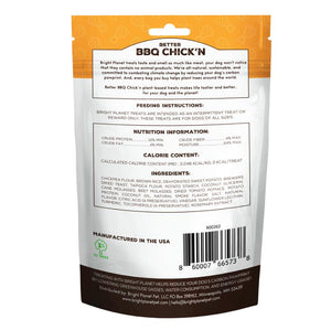 Bright Planet Better BBQ Chick'n Bites Plant-Based Training Dog Treats