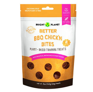 Bright Planet Better BBQ Chick'n Bites Plant-Based Training Dog Treats