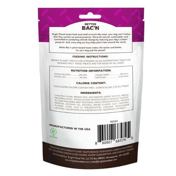 Bright Planet Better Bac'n Bites Plant-Based Training Dog Treats